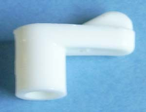 Window Clip White 5/16", Pkg of 250