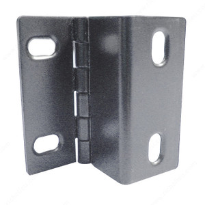 Traditional Metal Wraparound L Hinge - 0202, Finish Grey, Finish Number 100 Traditional Metal Wraparound L Hinge - 0202, Finish Grey, Finish Number 100
