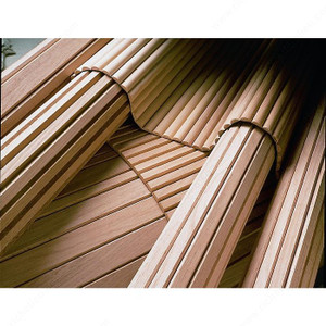 DecorTambour Wood Veneer, Species Red Oak, Slat Width 1/2 in, Material Wood Veneer / Pine MDF DecorTambour Wood Veneer, Species Red Oak, Slat Width 1/2 in, Material Wood Veneer / Pine MDF