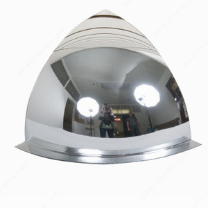 Acrylic 90G Hemispheric Safety Mirror, Lightweight, solid acrylic construction., Acrylic 90G Hemispheric Safety Mirror, Lightweight, solid acrylic construction.,
