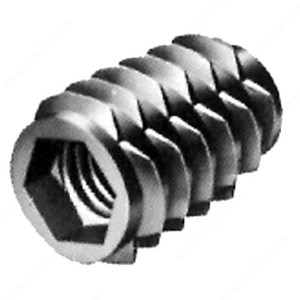 Type E nut, Press- in, Bolt Diameter/Size # 8, Length 10 mm, Pre-Drilling 5.55625 to 5.953125 mm PRO-PACK 25
