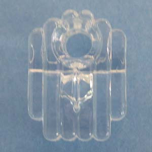 Standard Mirror Clip Clear 1/4", Pkg of 1000