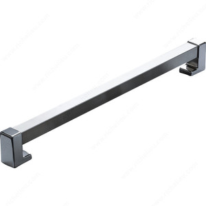 Contemporary Metal Pull - 1003, Center to Center 500 mm, Projection - Overall Dimensions 38 mm Contemporary Metal Pull - 1003, Center to Center 500 mm, Projection - Overall Dimensions 38 mm