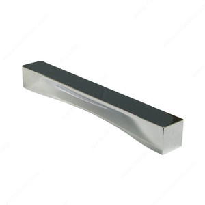 Transitional Metal Pull - 1046, Center to Center 160 mm, Finish Chrome, Length - Overall Dimensions 200 mm Transitional Metal Pull - 1046, Center to Center 160 mm, Finish Chrome, Length - Overall Dimensions 200 mm