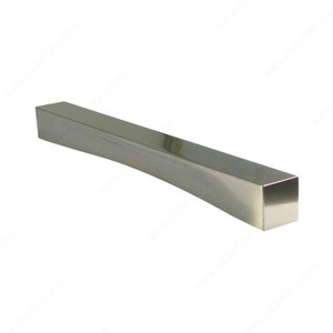 Transitional Metal Pull - 1046, Center to Center 224 mm, Finish Brushed Nickel, Length - Overall Dimensions 264 mm Transitional Metal Pull - 1046, Center to Center 224 mm, Finish Brushed Nickel, Length - Overall Dimensions 264 mm