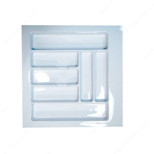 Cutlery Divider, Width 495 to 552 mm, Finish White Cutlery Divider, Width 495 to 552 mm, Finish White
