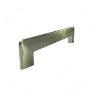 Contemporary Metal Pull - 1087, Center to Center 128 mm, Finish Brushed Nickel, Length - Overall Dimensions 162 mm Contemporary Metal Pull - 1087, Center to Center 128 mm, Finish Brushed Nickel, Length - Overall Dimensions 162 mm