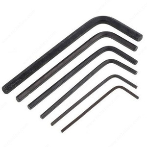 Allen Keys, Dimensions 6 mm, Material Steel, Finish Black PRO-PACK 10 Allen Keys, Dimensions 6 mm, Material Steel, Finish Black PRO-PACK 10