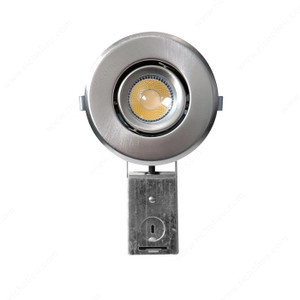 LED Echo 4 Swivel Recessed Ceiling Lighting Kit, Echo uses the latest LED energy- efficient technology, Finish Brushed Nickel
