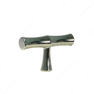 Traditional Forged Iron Knob - LC11, Finish Polished Nickel, Material Brass Traditional Forged Iron Knob - LC11, Finish Polished Nickel, Material Brass