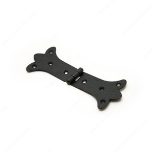 Traditional Forged Iron Rustic Hinge - 1129, Traditional Forged Iron Rustic Hinge - 1129,
