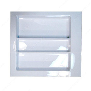 Utensil Divider, Width 495 to 552 mm, Finish White Utensil Divider, Width 495 to 552 mm, Finish White