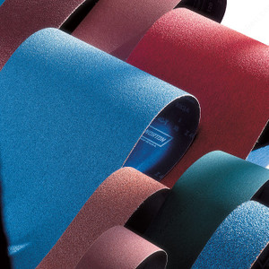 Edge Sanding Belts, Details Reversible, Length 89 in, Type YC 0986 AO/Metalite R216, Grit 80 Edge Sanding Belts, Details Reversible, Length 89 in, Type YC 0986 AO/Metalite R216, Grit 80