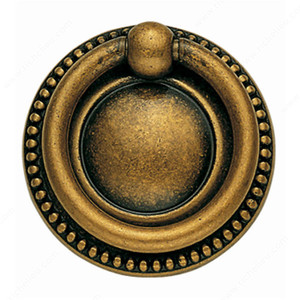 Traditional Brass Knob - 1221, Finish Florence, Diameter - Overall Dimensions 40 mm PRO-PACK 2