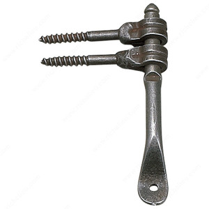 Traditional Forged Iron Rustic Hinge - 1226, Traditional Forged Iron Rustic Hinge - 1226,