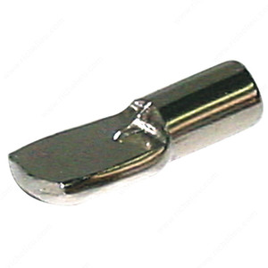 Metal Shelf Pin with Stop, Drilling Diameter 3 mm, Load Capacity per Shelf 60 kg Metal Shelf Pin with Stop, Drilling Diameter 3 mm, Load Capacity per Shelf 60 kg