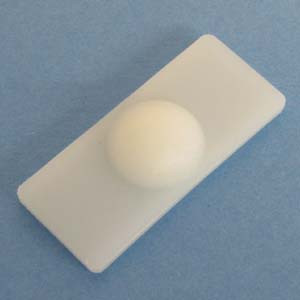 Furniture Slide Glide Natural 1-3/4" X 3/4" X 3/32", Pkg of 500 Furniture Slide Glide Natural 1-3/4" X 3/4" X 3/32", Pkg of 500