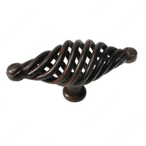 Traditional Forged Iron Knob - 1309, Finish Rust Traditional Forged Iron Knob - 1309, Finish Rust