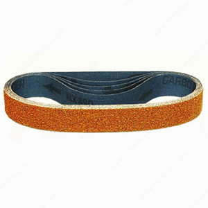 Glass Sanding Belt - 1-1/8 x 21, Grit 400, Grit Texture Ultra Fine