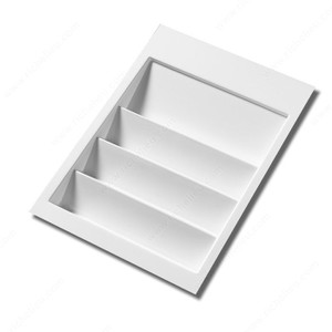 Spice Divider, Width 343 to 400 mm, Finish White Spice Divider, Width 343 to 400 mm, Finish White