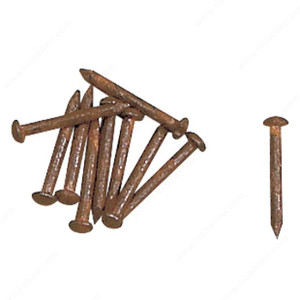 Decorative Nails, Width - Overall Dimensions 1.8 mm, Length - Overall Dimensions 16 mm, Material Rust PRO-PACK 5 Decorative Nails, Width - Overall Dimensions 1.8 mm, Length - Overall Dimensions 16 mm, Material Rust PRO-PACK 5