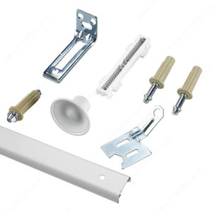 Bi-Fold Door Hardware Kit, Track included, Bi-Fold Door Hardware Kit, Track included,