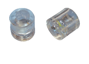 Eccentric Door Guide Clear Plastic, Pkg of 2pc Eccentric Door Guide Clear Plastic, Pkg of 2pc
