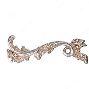Traditional Brass Pull - 1507, Finish Valenza Gold, Location Left Traditional Brass Pull - 1507, Finish Valenza Gold, Location Left