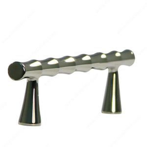 Traditional Forged Iron Pull - LC15, Finish Polished Nickel, Material Brass Traditional Forged Iron Pull - LC15, Finish Polished Nickel, Material Brass