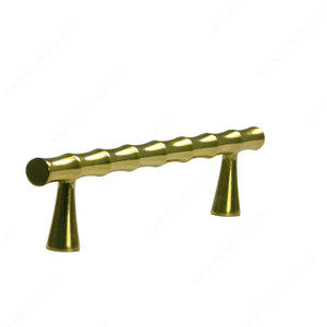 Traditional Forged Iron Pull - LC15, Type Appliance Models, Finish Polished Brass, Material Brass Traditional Forged Iron Pull - LC15, Type Appliance Models, Finish Polished Brass, Material Brass