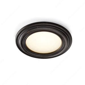 LED 3.4W Passepartout, Richelieu Classic Design, Finish Old America, Light Color Warm White, Kelvin Color Temperature 3,000 ?K, Luminous Flux 210 Lumen LED 3.4W Passepartout, Richelieu Classic Design, Finish Old America, Light Color Warm White, Kelvin Color Temperature 3,000 ?K, Luminous Flux 210 Lumen