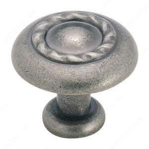 Transitional Zinc Oversized Knob - 1585, Finish Weathered Nickel, Diameter 11 in PRO-PACK 2 Transitional Zinc Oversized Knob - 1585, Finish Weathered Nickel, Diameter 11 in PRO-PACK 2