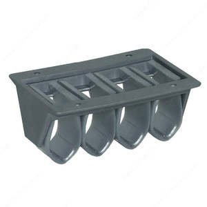 Cable Clamp, Length - Overall Dimensions 91 mm, Finish Grey Cable Clamp, Length - Overall Dimensions 91 mm, Finish Grey