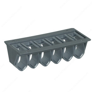 Cable Clamp, Length - Overall Dimensions 135 mm, Finish Grey Cable Clamp, Length - Overall Dimensions 135 mm, Finish Grey