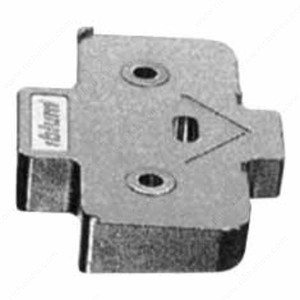 Angled Spacer for Mounting Plate, Hinge Opening Angle +5?, Distance 6 mm PRO-PACK 5