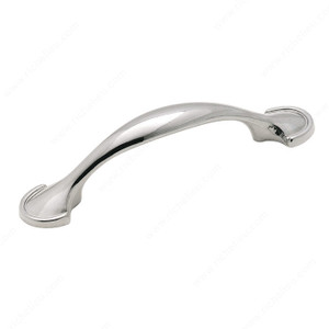 Allison Zinc Pull - 173, Finish Satin Nickel, Material Other PRO-PACK 3