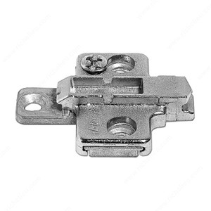 Two-Piece Wing Mounting Plate, Height 0 mm PRO-PACK 10 Two-Piece Wing Mounting Plate, Height 0 mm PRO-PACK 10