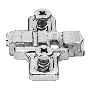 One-Piece Wing Mounting Plate, Height 0 mm PRO-PACK 10 One-Piece Wing Mounting Plate, Height 0 mm PRO-PACK 10