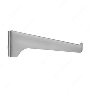 General Duty Bracket #180, Length 8 in, Color / Finish Anochrome PRO-PACK 5 General Duty Bracket #180, Length 8 in, Color / Finish Anochrome PRO-PACK 5