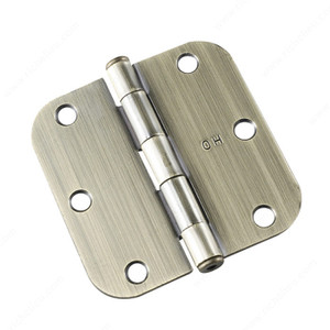 3-1/2 Full Mortise Butt Hinge - 5/8 Radius, Color/Finish Antique Brass PRO-PACK 2 3-1/2 Full Mortise Butt Hinge - 5/8 Radius, Color/Finish Antique Brass PRO-PACK 2
