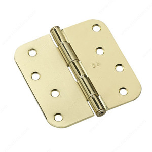 4 Full Mortise Butt Hinge - 5/8 Radius, Assembled, 4 Full Mortise Butt Hinge - 5/8 Radius, Assembled,