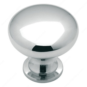 Allison Zinc Knob - 1910, Finish Chrome PRO-PACK 5 Allison Zinc Knob - 1910, Finish Chrome PRO-PACK 5