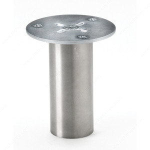 Round Vertical Bar Console - 24310170 - 24310170, Finish/Colour Chrome (140), Height 110 mm, Diameter 45 mm, Material Steel Round Vertical Bar Console - 24310170 - 24310170, Finish/Colour Chrome (140), Height 110 mm, Diameter 45 mm, Material Steel