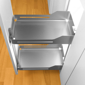 Snello Pull-Out System, Width 160 mm, Height 520 mm, Soft-Stop Mechanism Yes, Bottom Snello Pull-Out System, Width 160 mm, Height 520 mm, Soft-Stop Mechanism Yes, Bottom