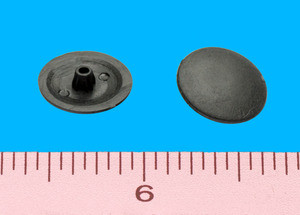 Phillips Screw Cover Cap Black, Pkg of 100