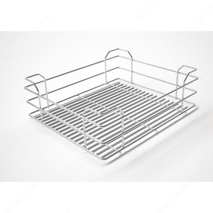 Set of 4 Chrome Wire Baskets for Smart Corner III,