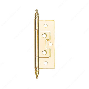 Classic Metal Bifold Hinge - 20642, Finish Brass, Finish Number 130 PRO-PACK 5 Classic Metal Bifold Hinge - 20642, Finish Brass, Finish Number 130 PRO-PACK 5