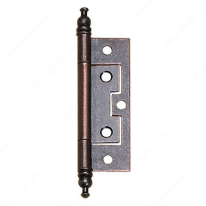 Classic Metal Bifold Hinge - 20643, Finish Distressed Antique Copper, Finish Number M41 PRO-PACK 3 Classic Metal Bifold Hinge - 20643, Finish Distressed Antique Copper, Finish Number M41 PRO-PACK 3
