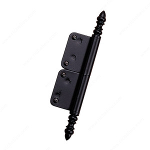 Traditional Pivot Hinge - Height: 120 mm, Finish Matte Black, Finish Number 900 Traditional Pivot Hinge - Height: 120 mm, Finish Matte Black, Finish Number 900