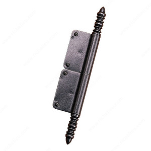 Traditional Pivot Hinge - 140 mm in Height, Finish Matte Black, Finish Number 900 Traditional Pivot Hinge - 140 mm in Height, Finish Matte Black, Finish Number 900